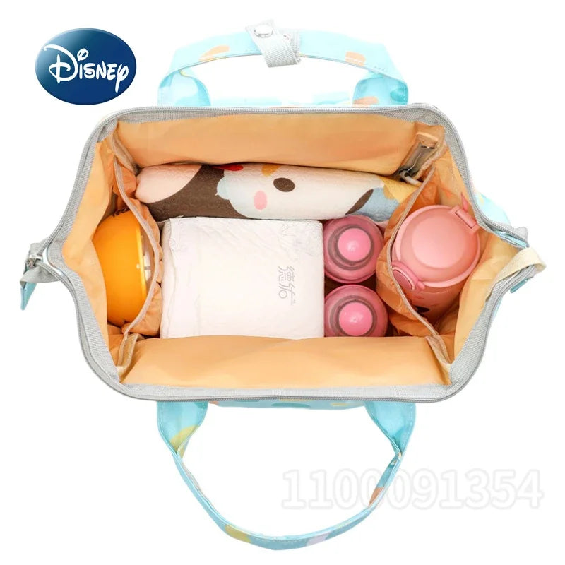 🎒🍼 New Disney Baby Diaper Bag – Cute Mickey Mouse Cartoon Design 💖