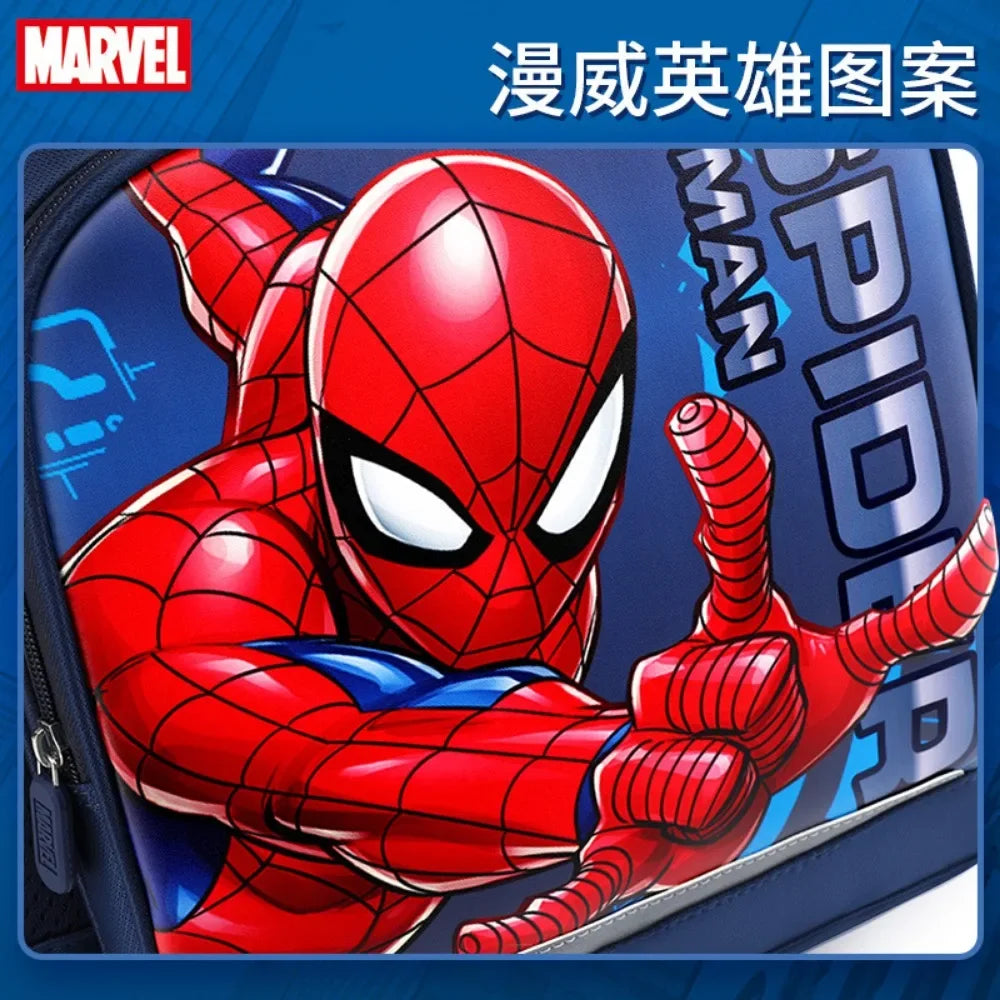 🕸️🎒 Marvel Spider-Man Backpack – Tough, Safe & Superhero-Ready! 🦸‍♂️