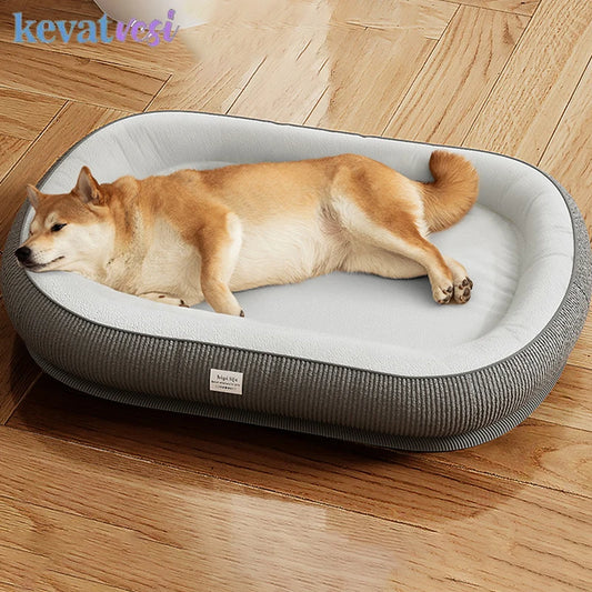 🐾 Ultra-Plush Dog Bed – Cloud-Like Comfort for Cozy Winter Snuggles!
