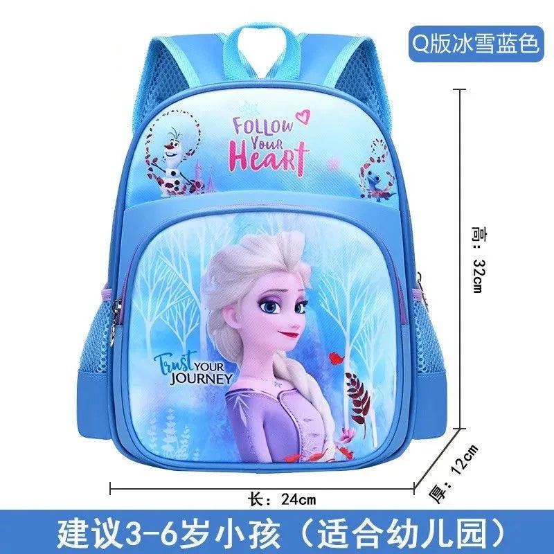❄️ Frozen & Elsa Girls Backpack – Cute Cartoon Design 🎒👧✨
