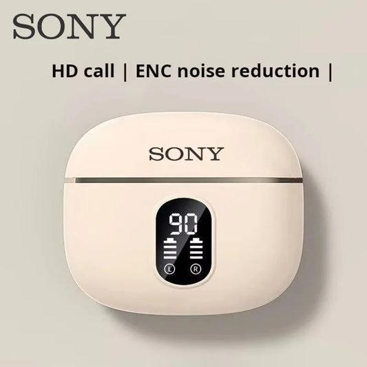 🎧🔊 Sony True Wireless Earbuds – HiFi Stereo Sound, ENC Noise Canceling, Power Display 🔋📱 For iPhone & Samsung ✨🎶