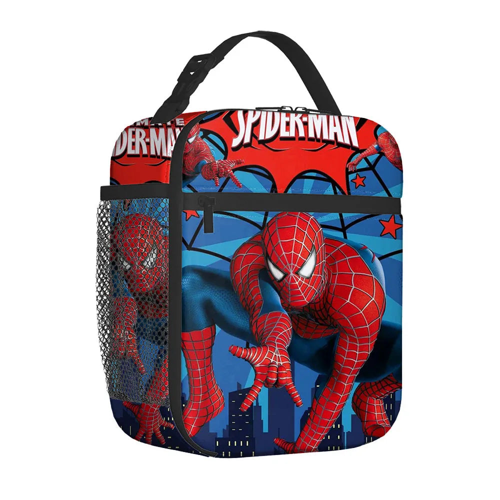 🕷️🧊 Spider-Man Insulated Lunch Bag for Kids – Official Marvel Design! 💥