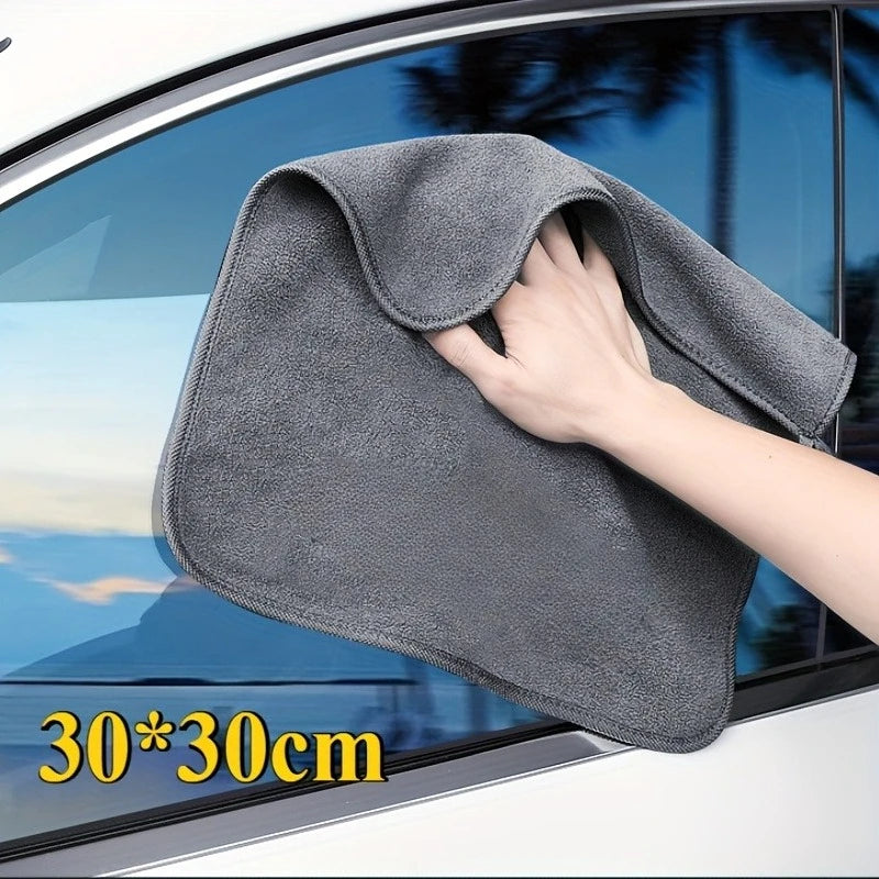 🚗 Premium Microfiber Car Wash Towel – Scratch-Free Shine in One Wipe!