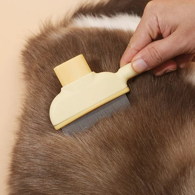 🐾🧹 Pet Hair Remover Comb – For Cats & Dogs!