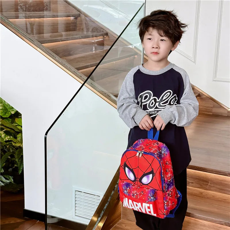 🕷️🎒 Spider-Man School Backpack – Designed for Little Anime Superheroes! 💥