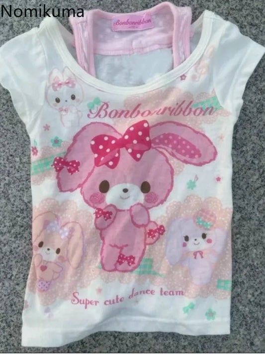 🇯🇵🌸 Kawaii Vibes! 💖 Cute Anime Crop Tops 2025 😍✨ Y2K Style 👚