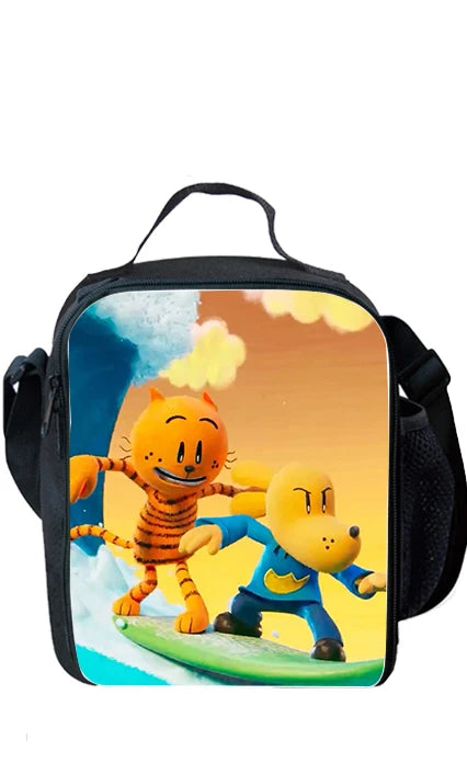 🎒🐶 Dogman School Bag Set – 3 Complete Pieces for Kids! 🎒✏️🍱