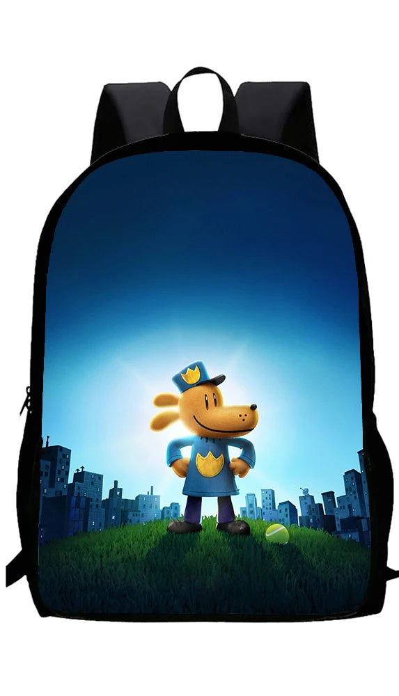 🎒🐶 Dogman School Bag Set – 3 Complete Pieces for Kids! 🎒✏️🍱
