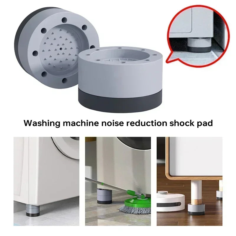 🔇 Anti-Vibration Pads (4-Pack) – Silence Noisy Appliances for Good!