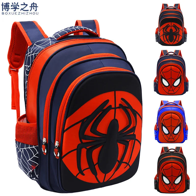 🕷️💧 Spider-Man EVA Waterproof Backpack for Kids 🎒✨