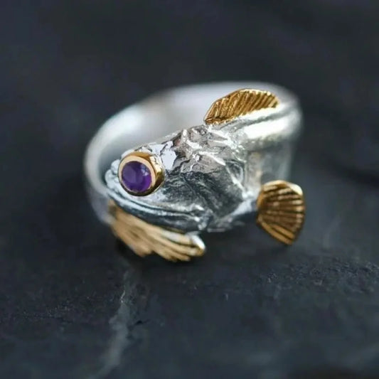 🐟 Lucky Koi Fish Ring – Wealth, Fortune & Timeless Style!