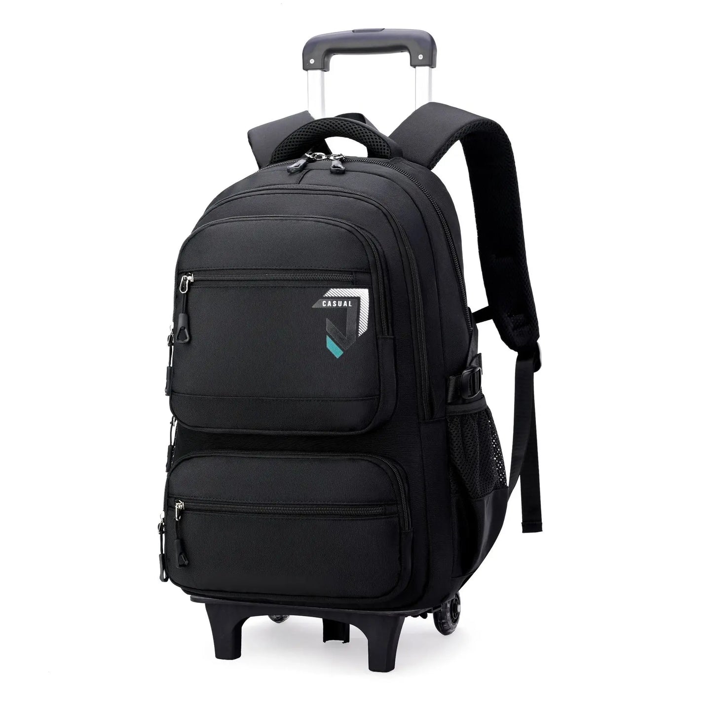 🎒🛞 Kids Wheeled School Backpack – The Perfect 2-in-1 Solution for Boys: Easy School & Travel! ✨📚