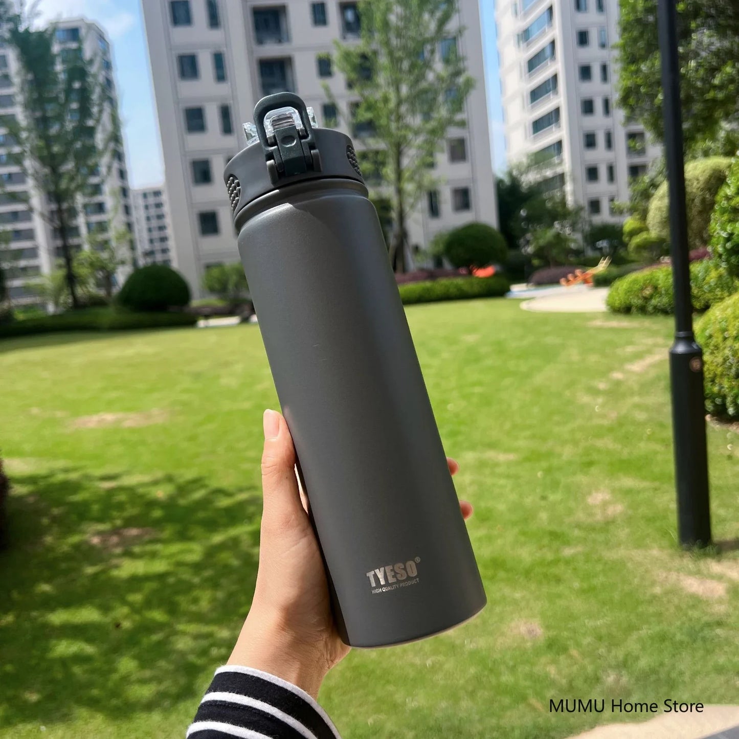 🚗💧 Tyeso Thermal Bottle 600/750ML – Style, Performance & Comfort Wherever You Go! 🔥❄️