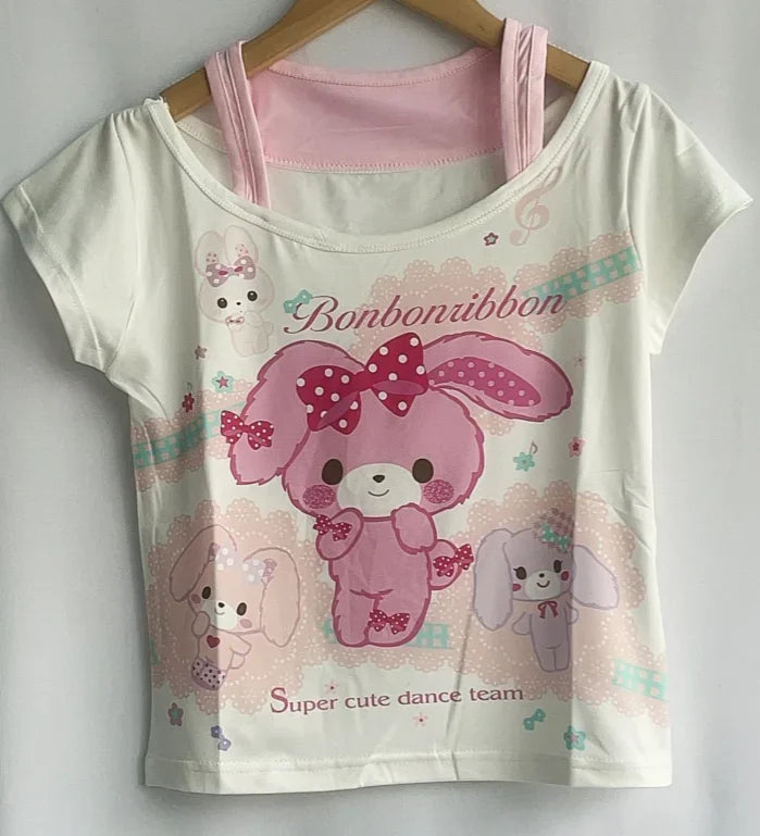 🇯🇵🌸 Kawaii Vibes! 💖 Cute Anime Crop Tops 2025 😍✨ Y2K Style 👚