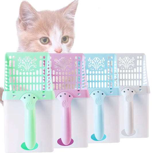 🐱🧹 Cat Litter Scoop & Cleaning Set – With Convenient Hook!
