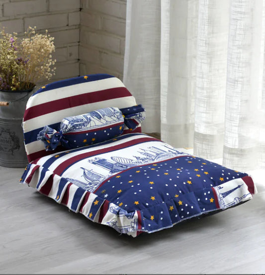 Removable Washable Dog Bed for Small Dogs and Cats