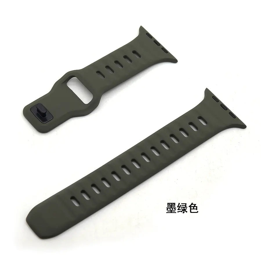 Single Color Silicone Band for Apple Watch Ultra