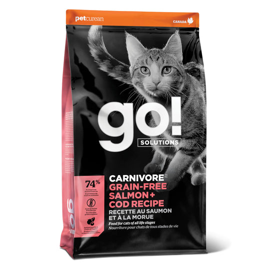 🐟🐱 Go! Solutions Grain-Free Cat Food – Salmon & Cod!