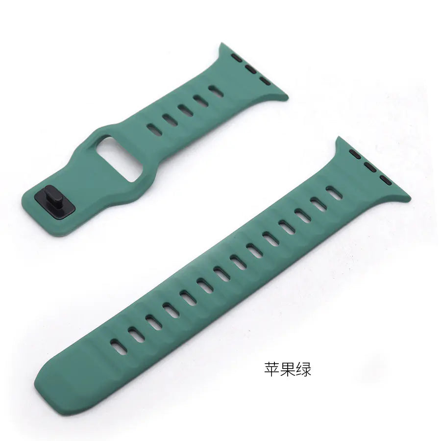 Single Color Silicone Band for Apple Watch Ultra
