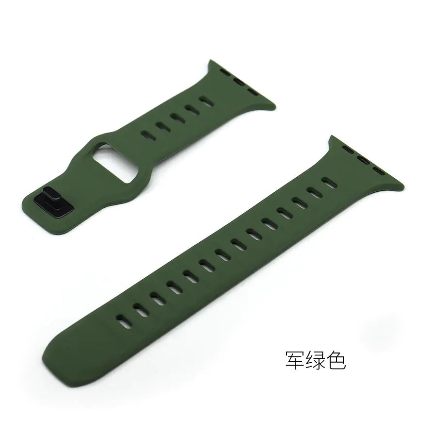 Single Color Silicone Band for Apple Watch Ultra