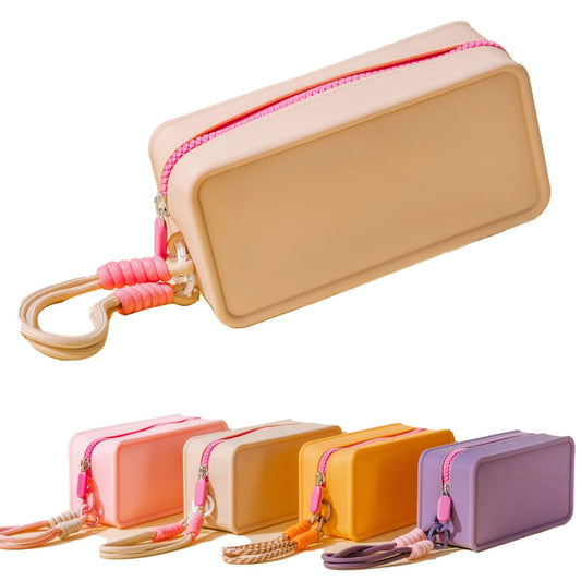 💄✈️ Travistar Silicone Travel Makeup Bag – Waterproof & Portable!